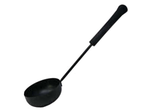 Kelle schwarz pulverbeschichtet