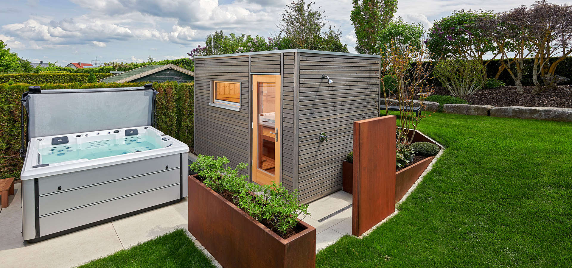 Gartensauna kaufen, traumsauna