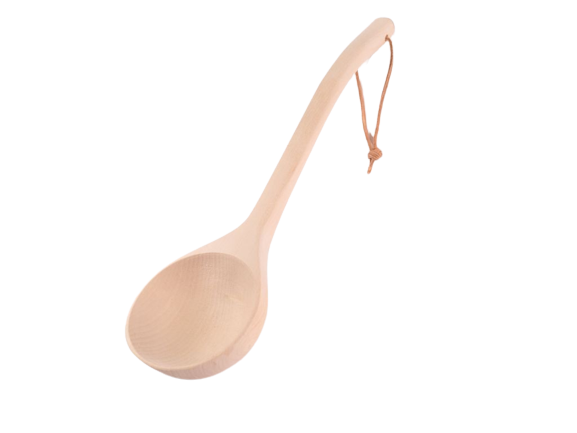 Aufguss Kelle aus Pappelholz