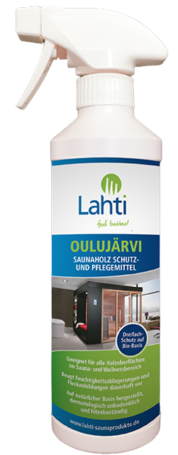 Saunaholz Schutz- und Pflegemittel