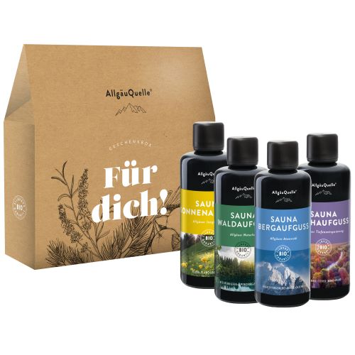 Bio Saunaduft Für Dich Aufguss 4er Set